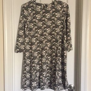 NWT LOFT size XXSP patterned shift dress
